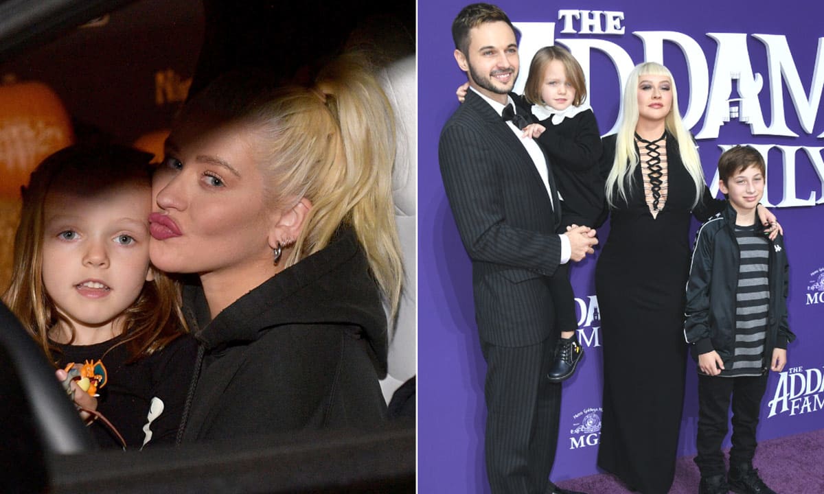 Christina Aguilera's beautiful children are so grown up – see rare photos