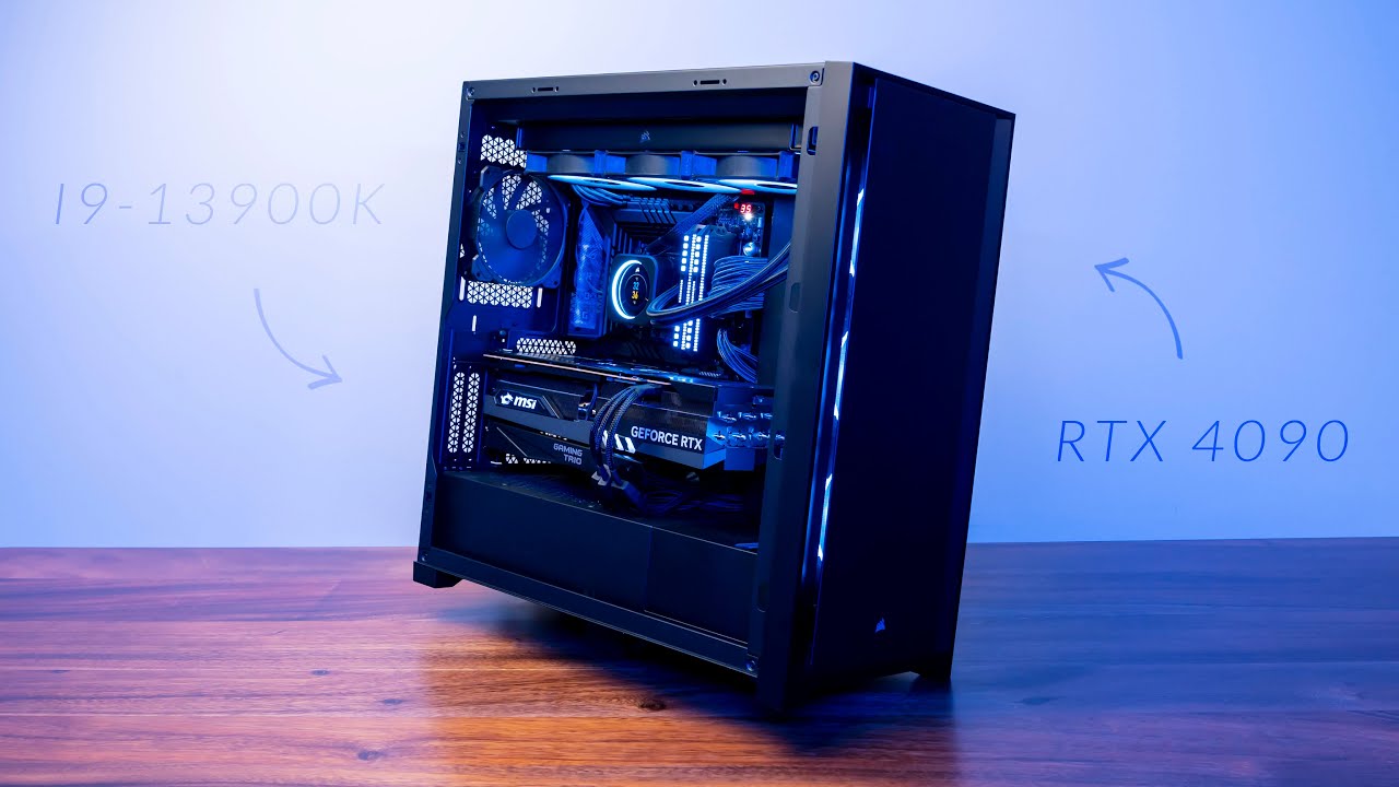 My Ultimate I9-13900K RTX 4090 Gaming & Editing PC Build!