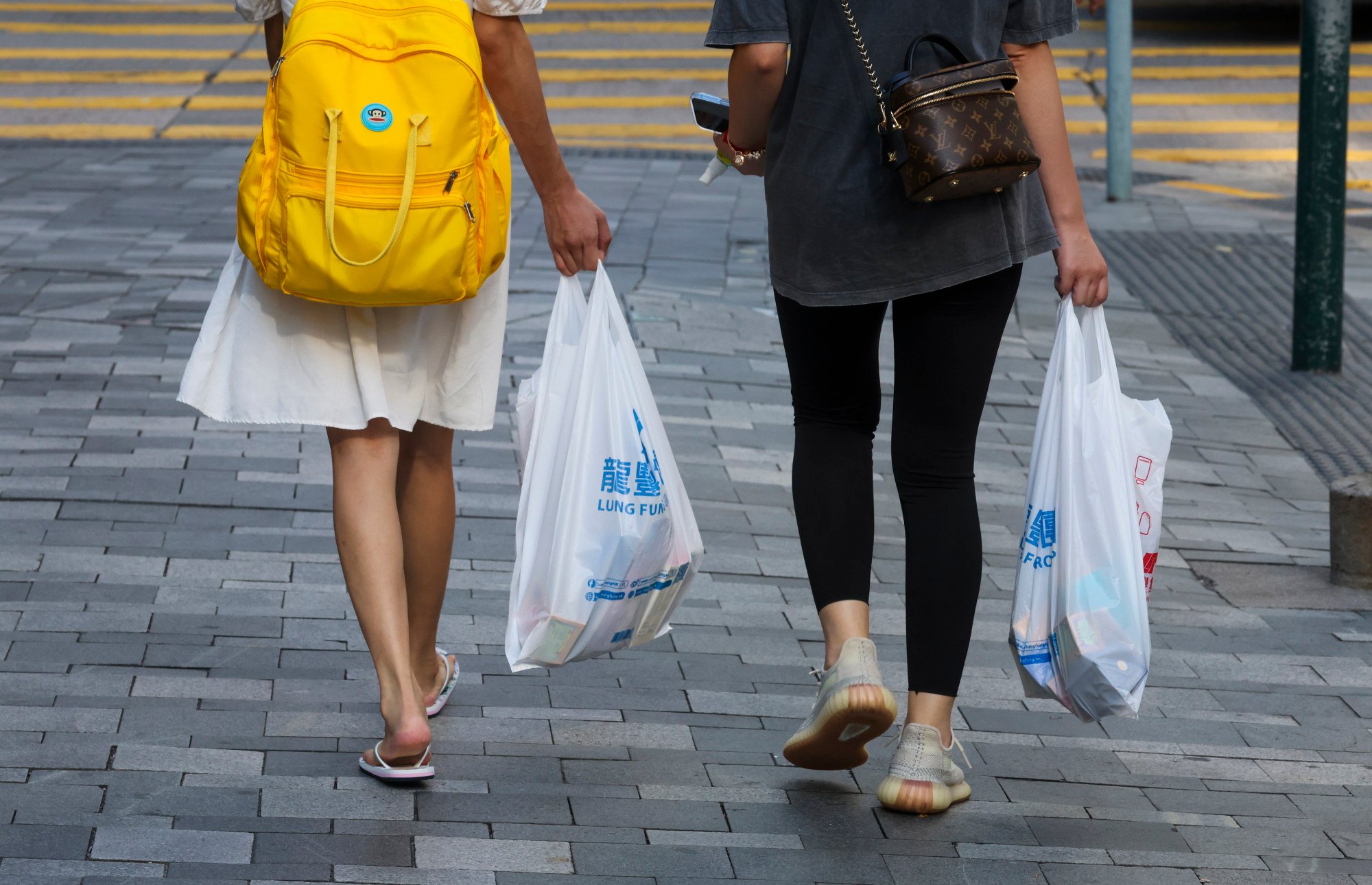 Hong Kong to double plastic bag levy to HK$1 by end of the year following Legco approval