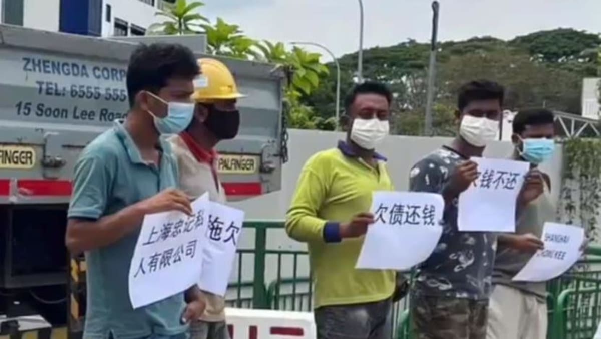 Construction firm Shanghai Chong Kee winds up amid MOM probe for salary arrears following 2022 worker protest