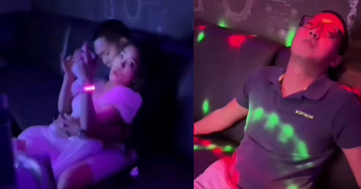 M’SIA MAN CAUGHT BY WIFE HUGGING GIRL AT KTV, CONFRONTS HIM & ASK FOR DIVORCE