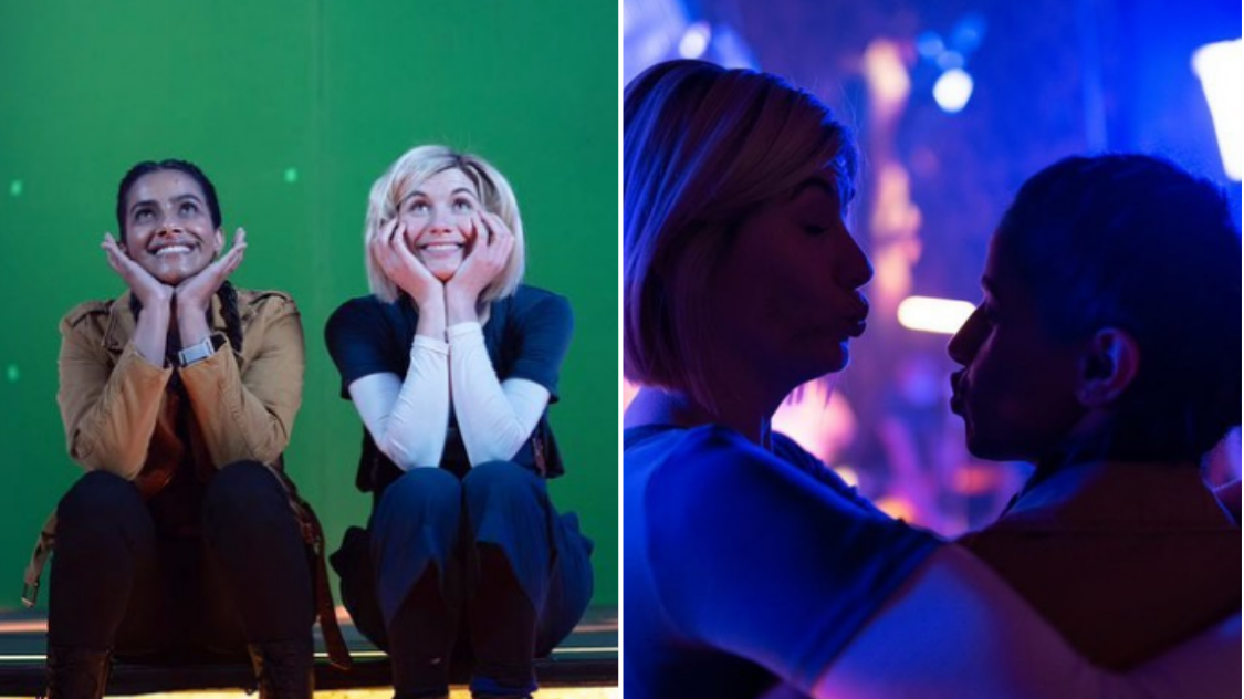 Doctor Who’s Mandip Gill shares adorable behind the scenes photos with Jodie Whittaker as pair bow out in explosive special: ‘Best five years ever!’