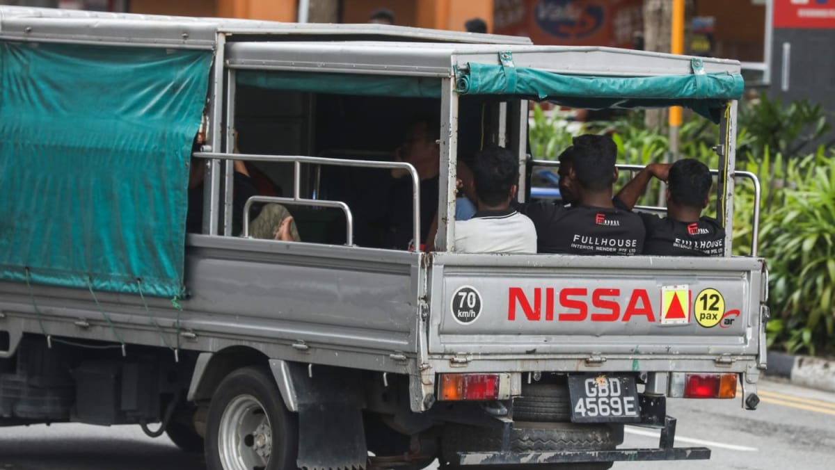 Migrant workers say 30-minute rest for lorry drivers, buddy system 'good' but mode of transport still dangerous