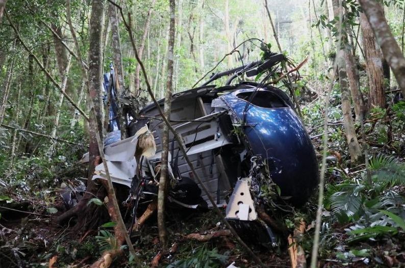 Helicopter crash: Air Accident Investigation Bureau, police arrive at crash site to start investigations