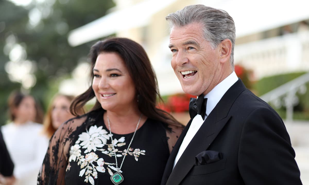 Pierce Brosnan celebrates happy news after sweet date night with wife Keely