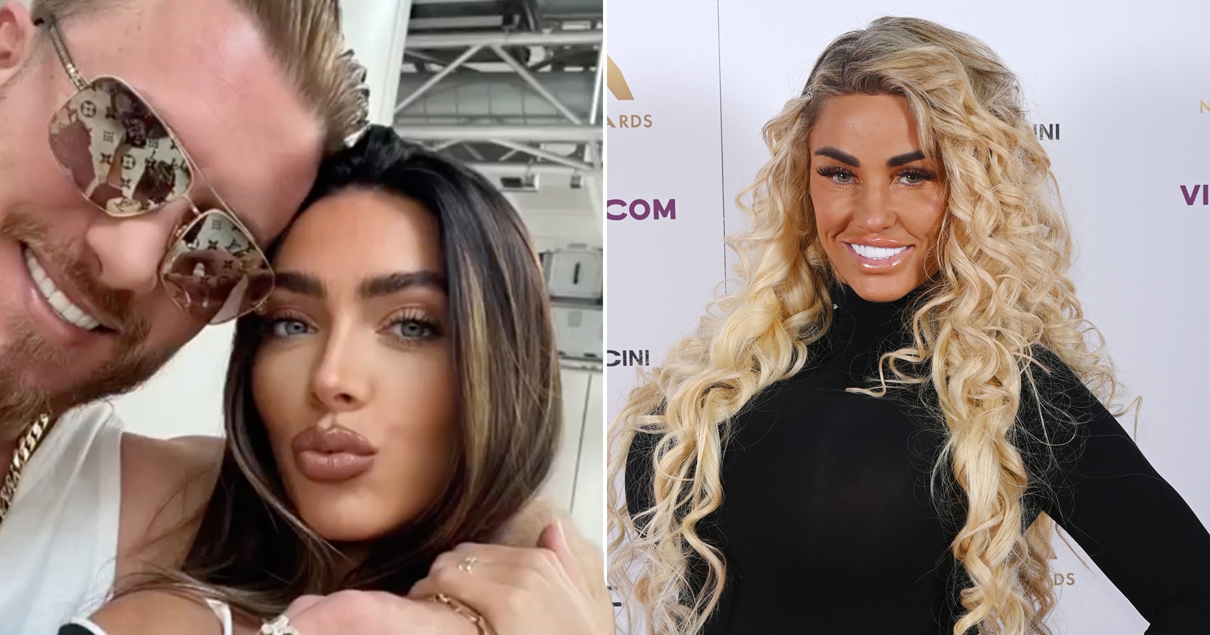 Katie Price sends sweet message to ex-fiance Kris Boyson as he confirms engagement to Elizabeth Tierney