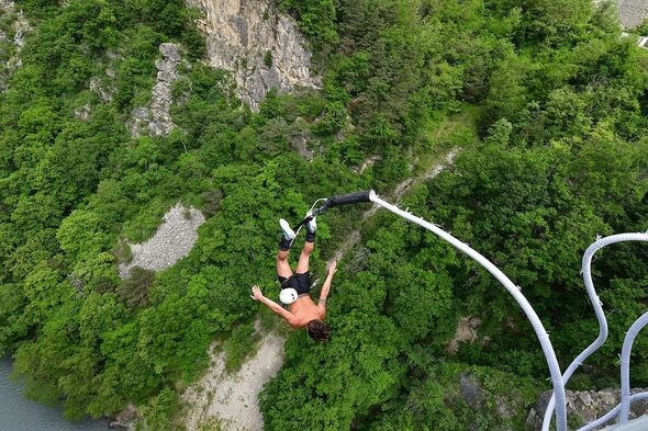 Bungee jump horror as woman fell 150ft to her death after 'mishearing instructor'