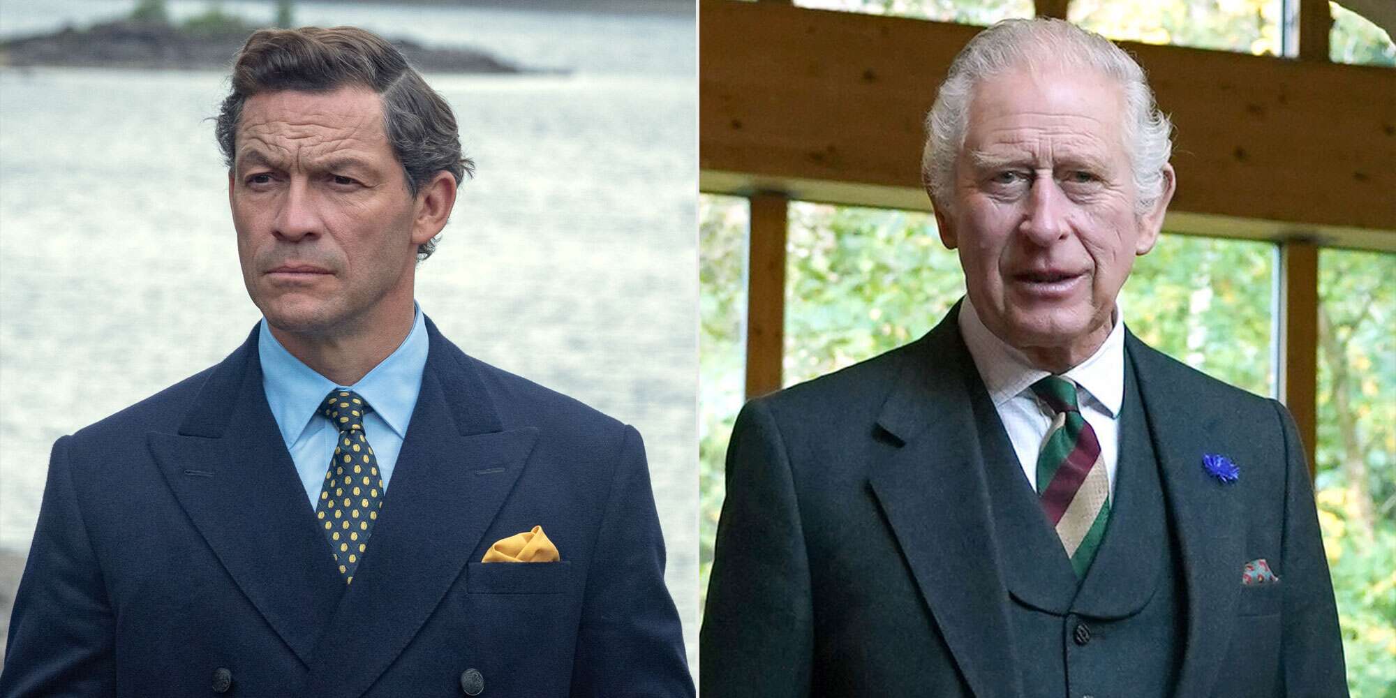 The Crown star Dominic West says he only looks like Prince Charles 'from behind'