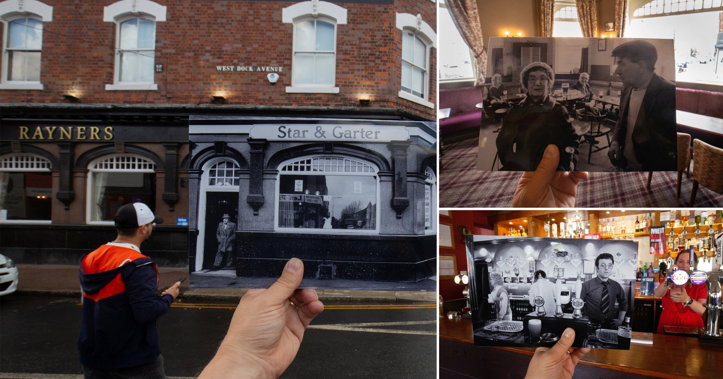 Photographer who took snaps of pub in the 1980s recaptures old images nearly 40 years later