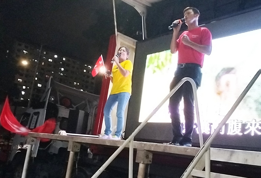 槟市厅“小龙女杨过”再合体 林秀琴王耶宗合唱《世界第一等》
