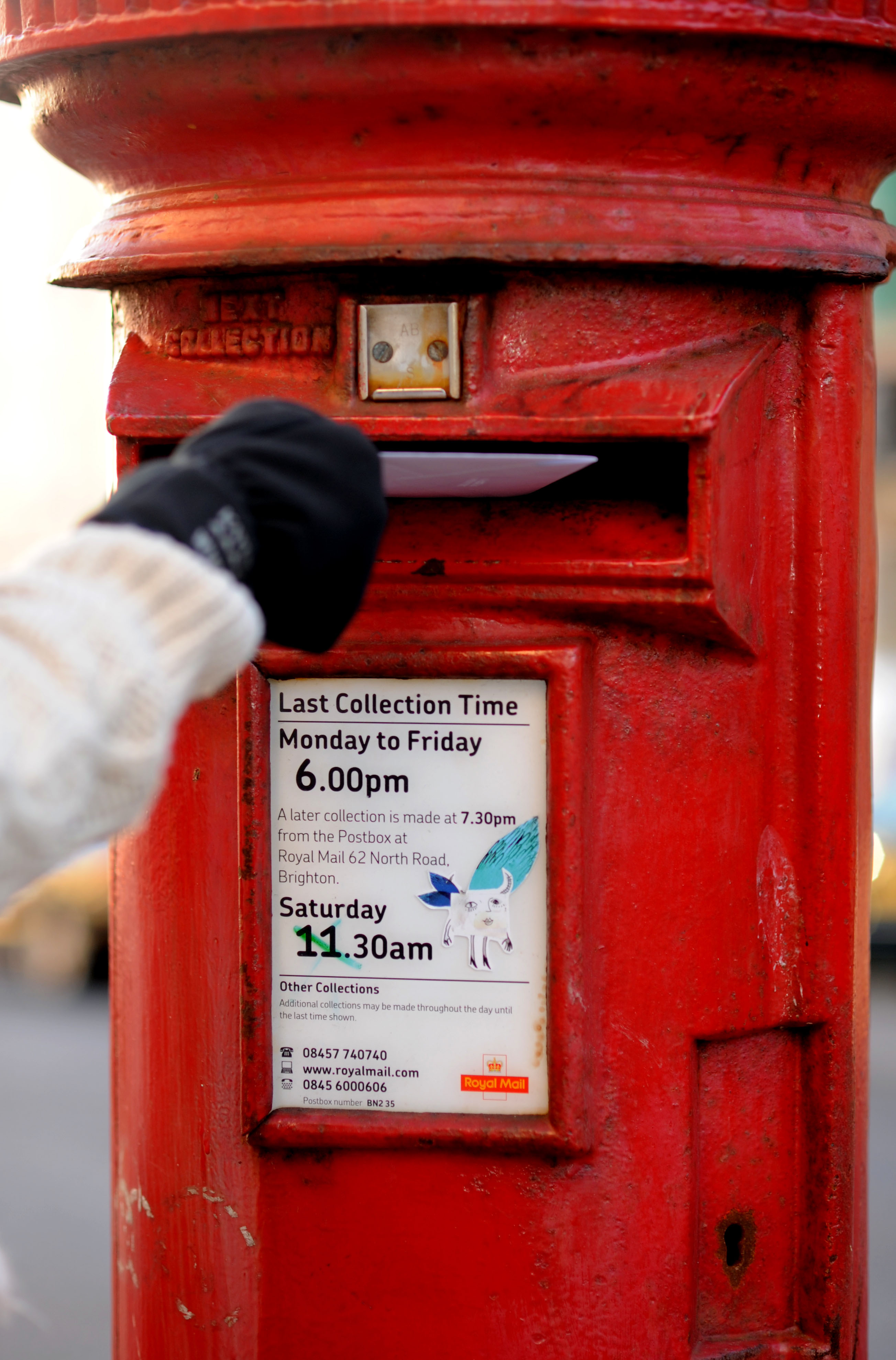 Royal Mail staff are striking for six days in December including Christmas Eve