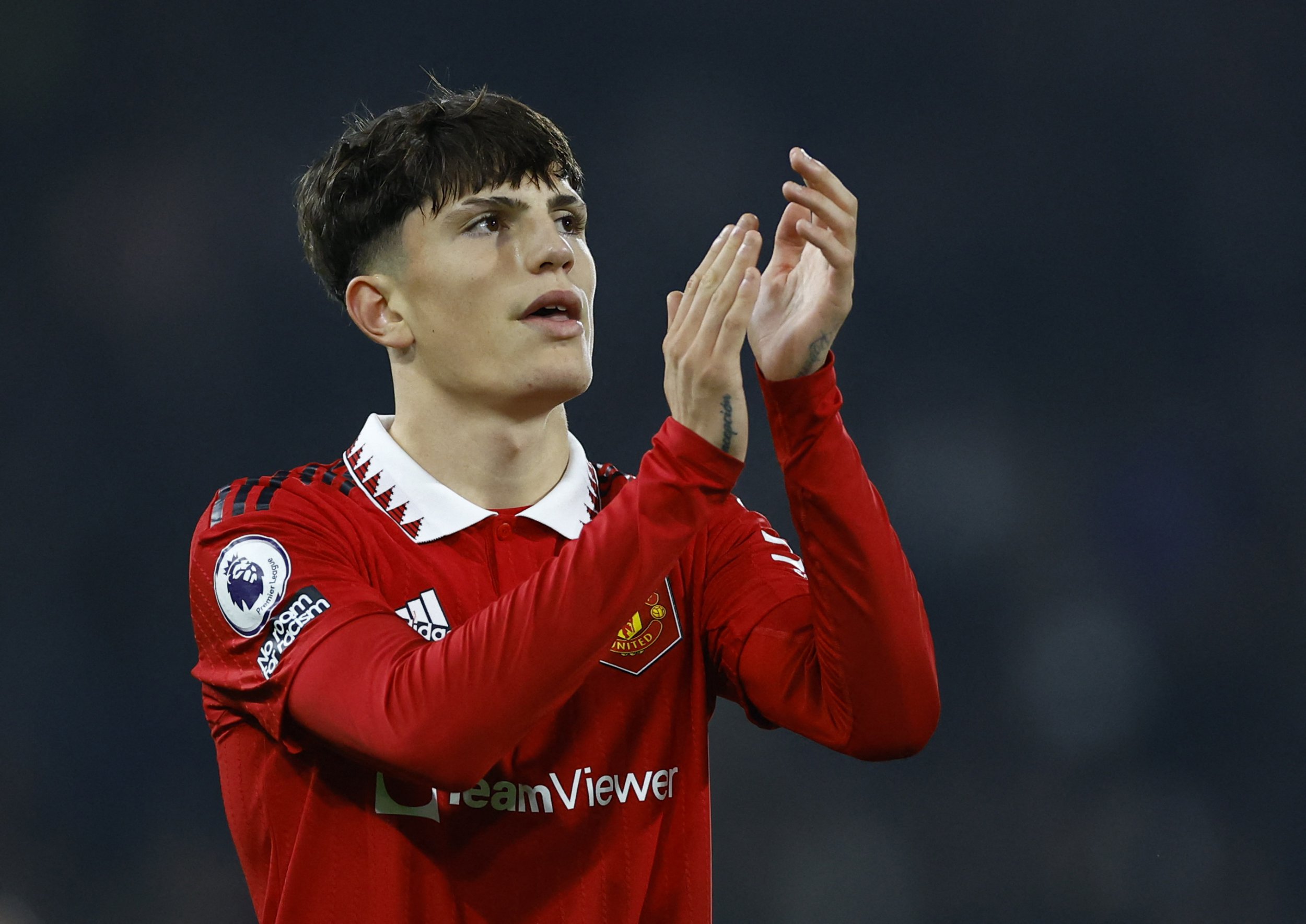 Manchester United winger Alejandro Garnacho aims dig after being snubbed by Argentina for late World Cup call-up