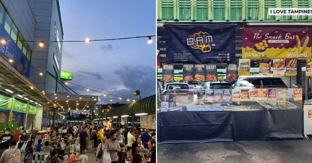 Pasar malam at Giant Hypermarket Tampines: Over 20 food stalls, claw machines & carnival games till Dec. 4