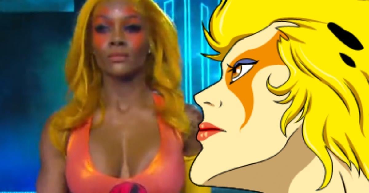 Jade Cargill Channels Thundercats With Cheetara Ring Gear at AEW Full Gear