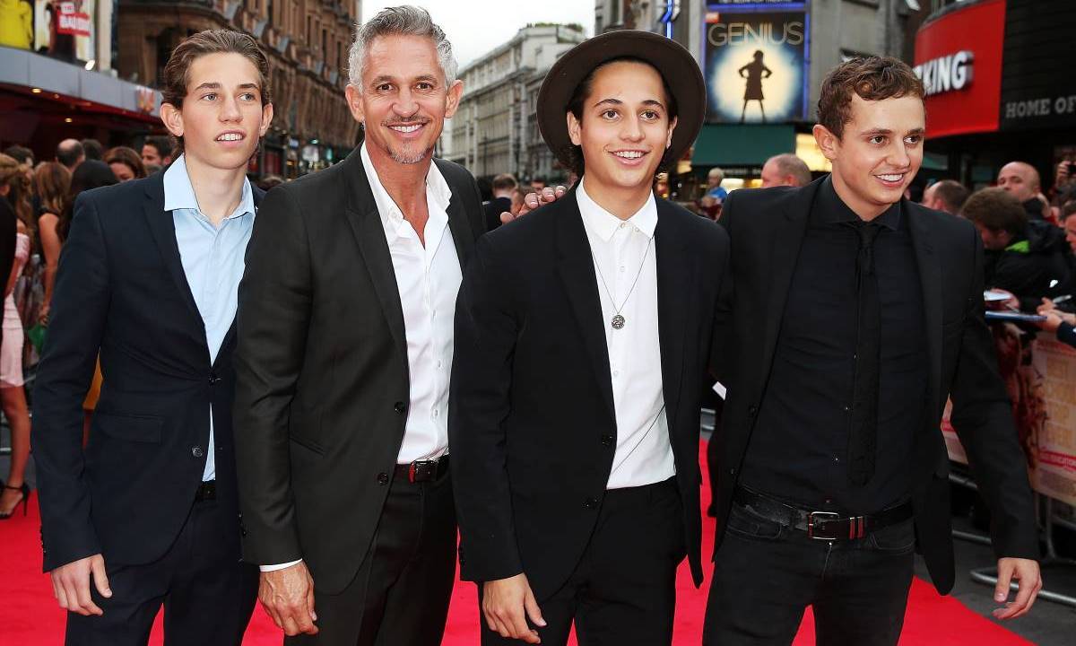 All about Gary Lineker's four sons and his family life