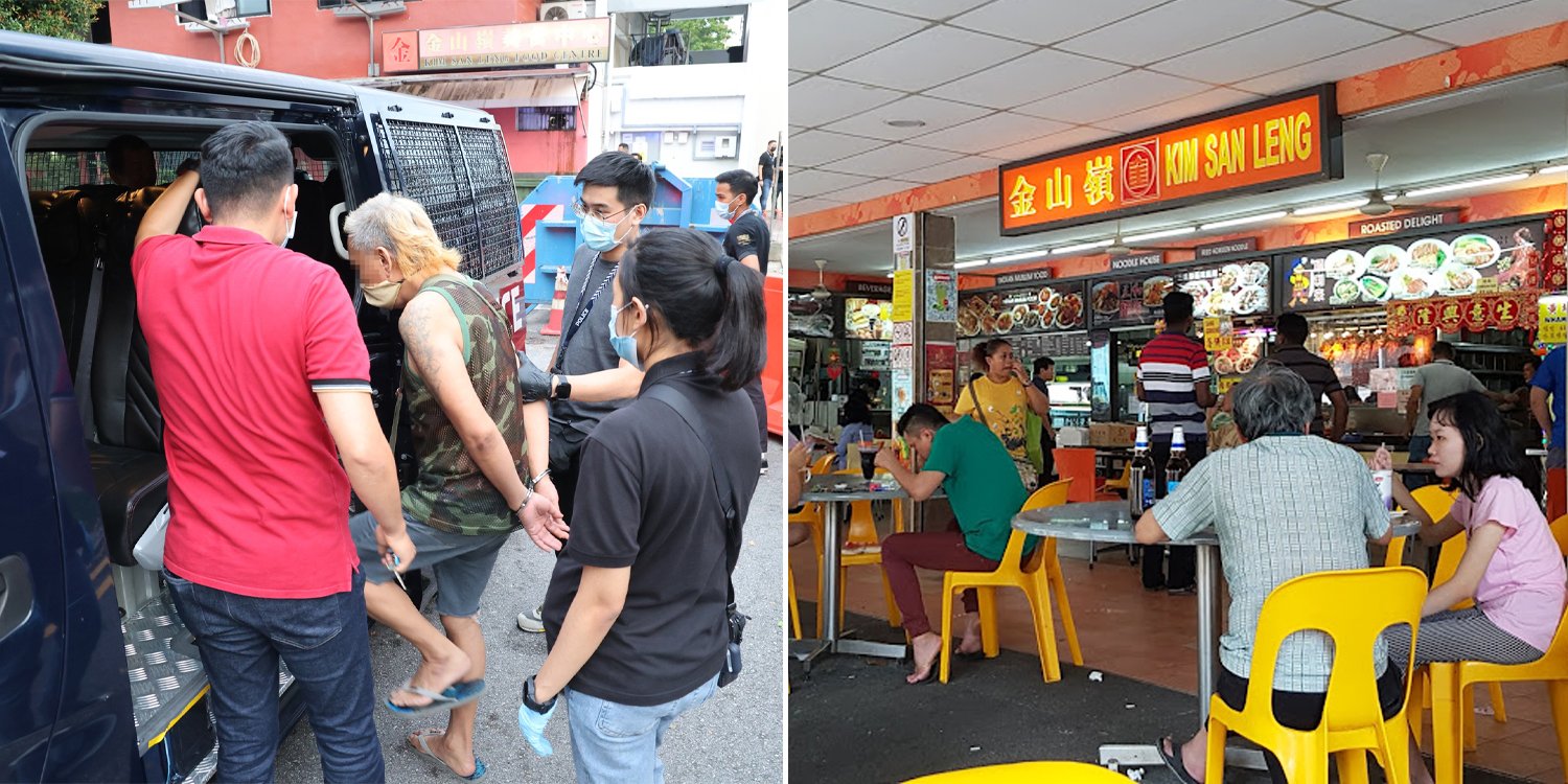 Customers allegedly gamble illegally at Ang Mo Kio kopitiam, 7 arrested