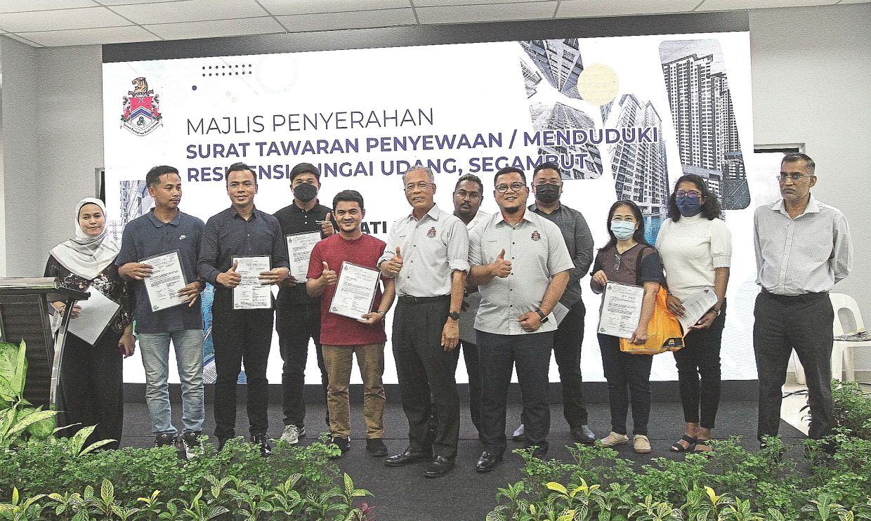 DBKL’s first council homes in Segambut completed