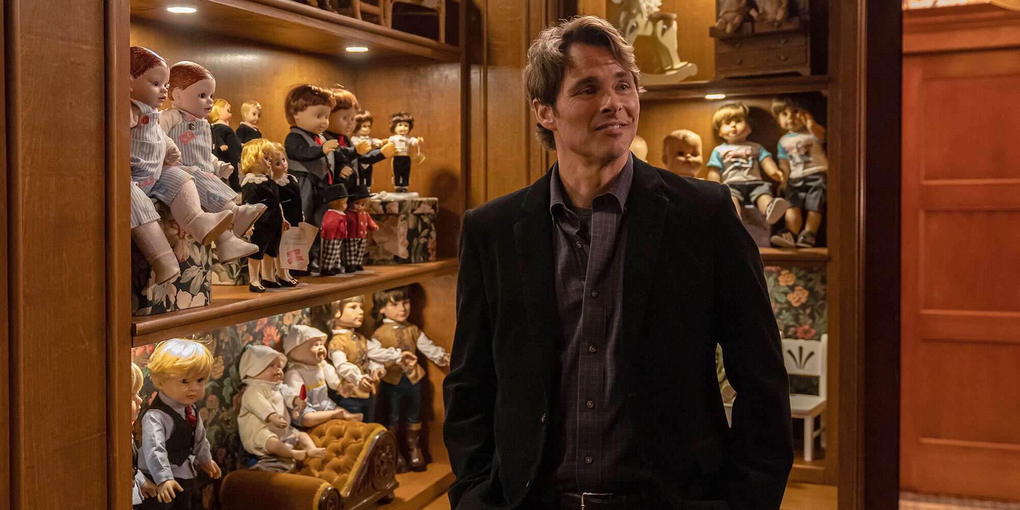 Steve, Ben… and Mark? James Marsden jokingly pitched a triplet for Dead to Me's final season
