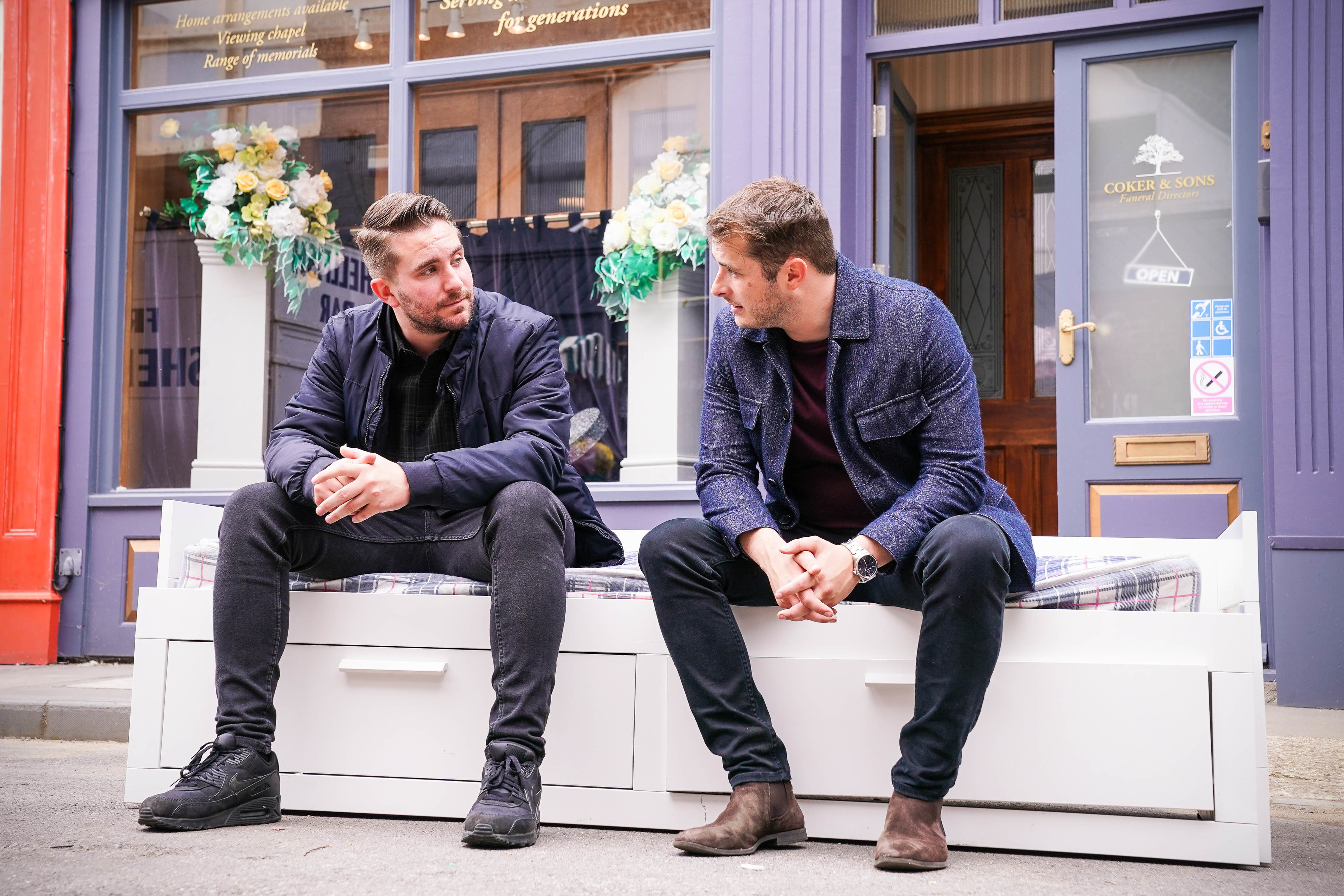 EastEnders star Max Bowden reveals he and Tony Clay argue ‘like a married couple’ in real life