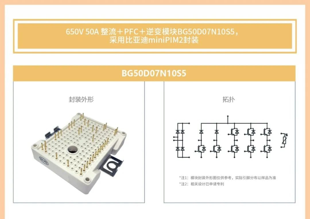 比亚迪半导体推出集成 PFC 的 IGBT 模块