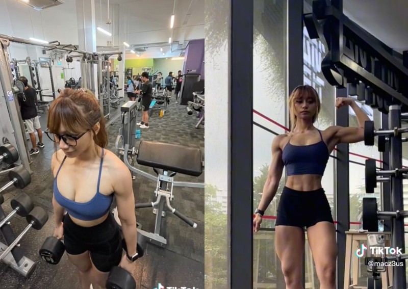 25-year-old woman flexes ripped bod, leaves netizens 'gasping for air' and calling her mummy