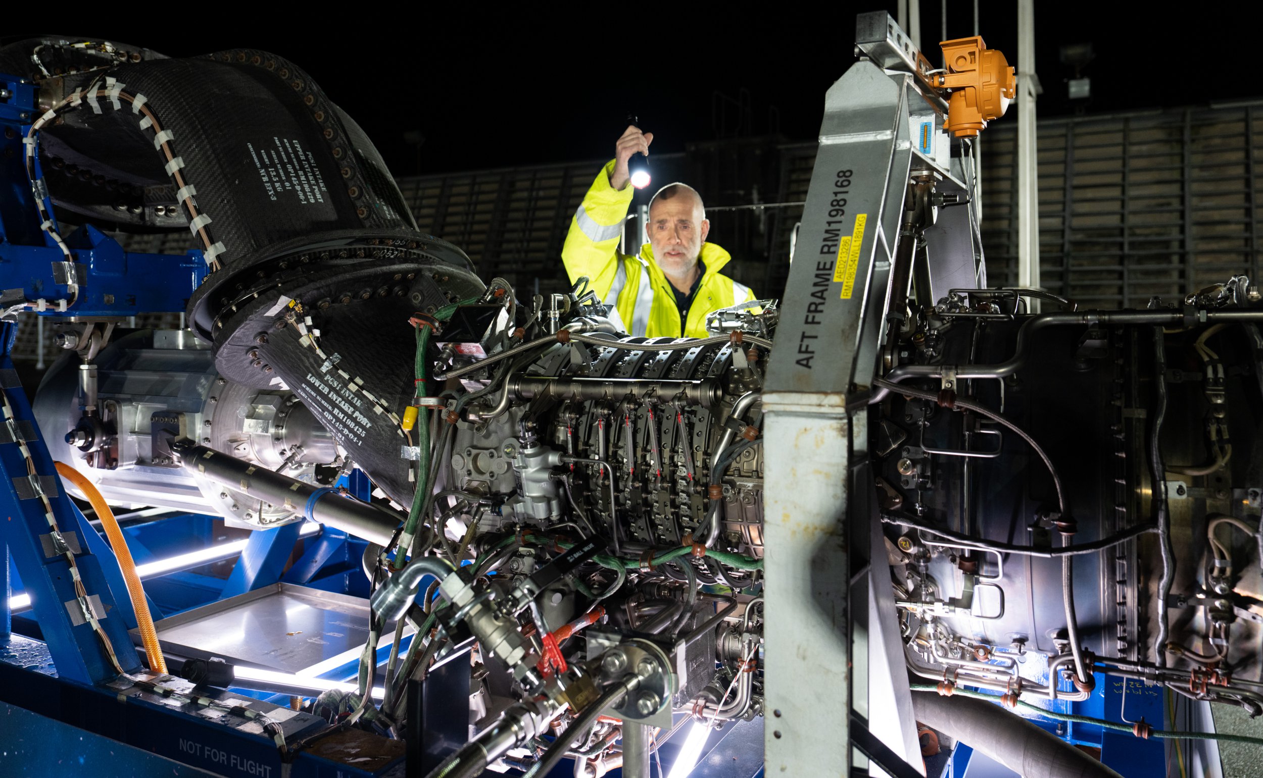 EasyJet and Rolls-Royce successfully test hydrogen powered jet engine