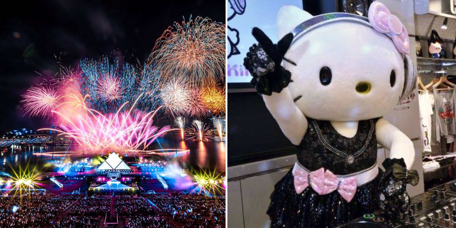Last new Year’s eve fireworks at Marina Bay floating platform will feature DJ hello kitty