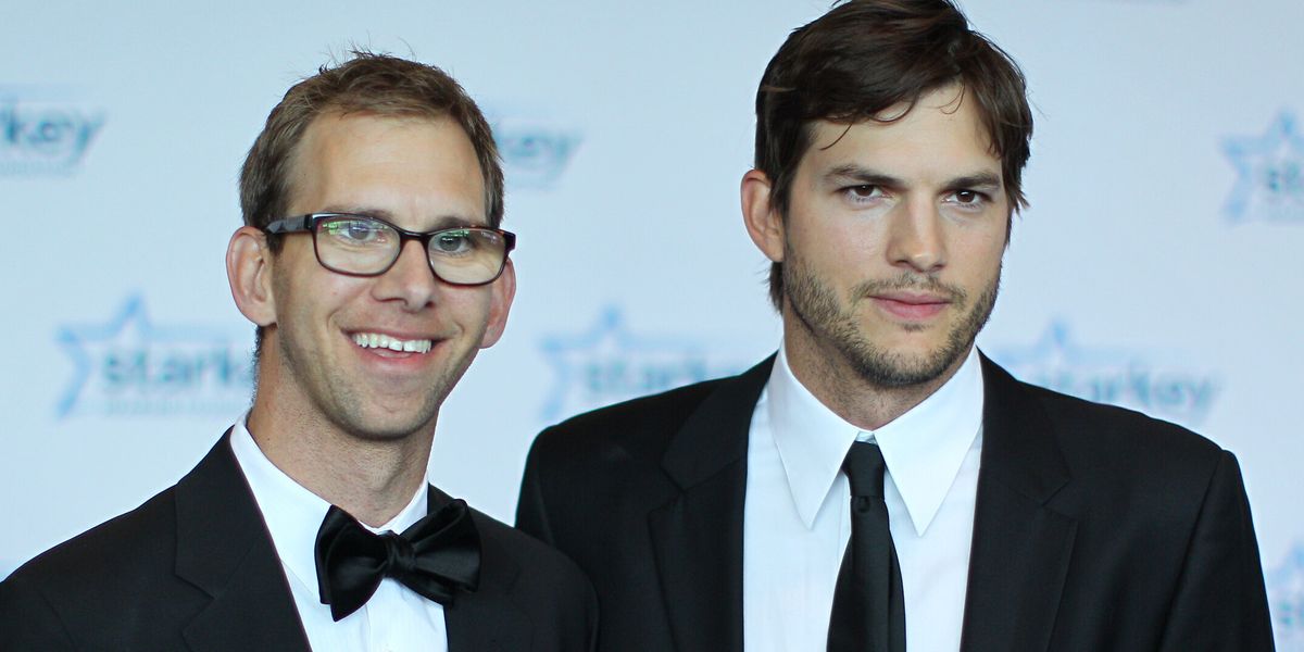 Ashton kutcher tears up while describing his twin Brother’s brush with death