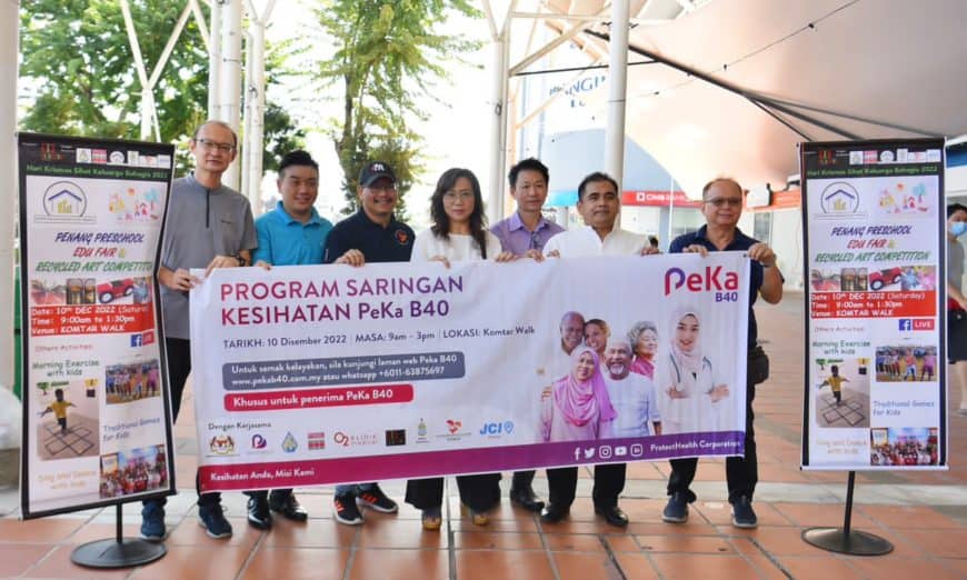 Free health screening, community activities at Komtar Walk this Saturday