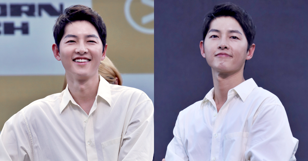 Song Joong Ki spoke entirely in English during S'pore press conference