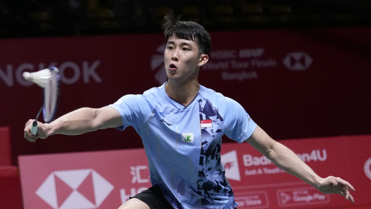 Singapore's Loh Kean Yew out of badminton World Tour Finals after losing final group match