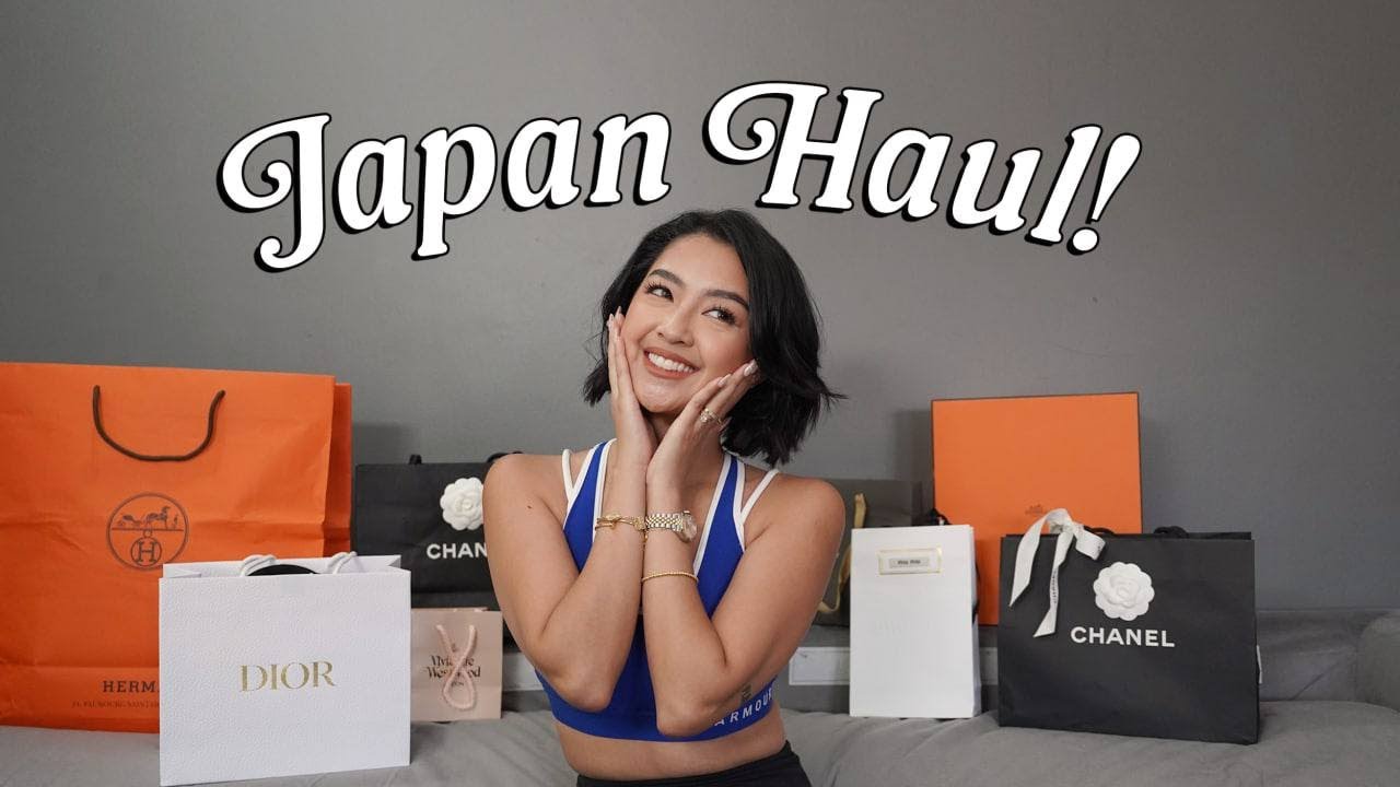 Japan Haul 2022! Hermes, Beauty, Tech & More!! | Rei Germar