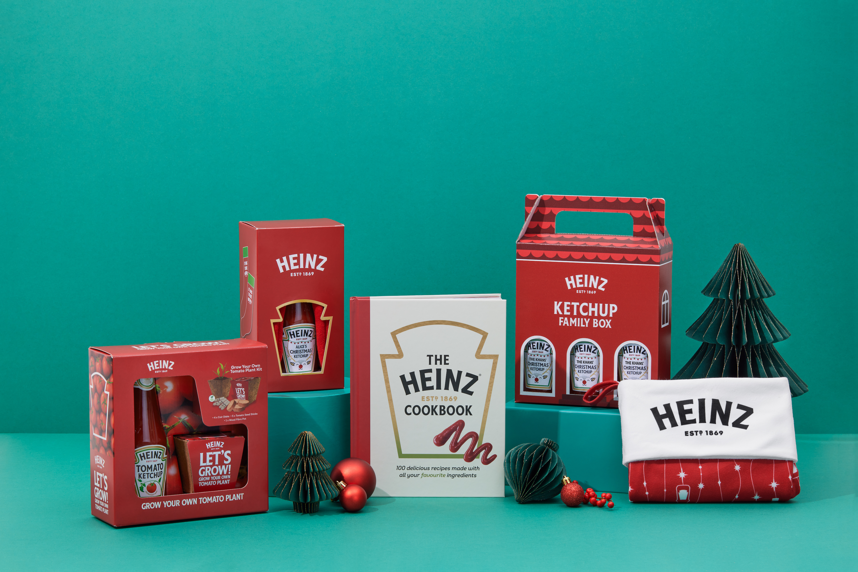 Heinz launches stocking filler gifts for Christmas – including a cookbook and ketchup socks