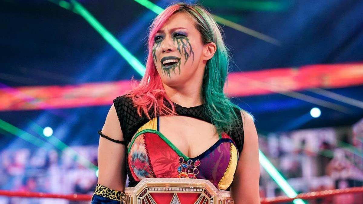 WWE star Asuka reveals terrifyingly dark Kana murder clown transformation at Royal Rumble