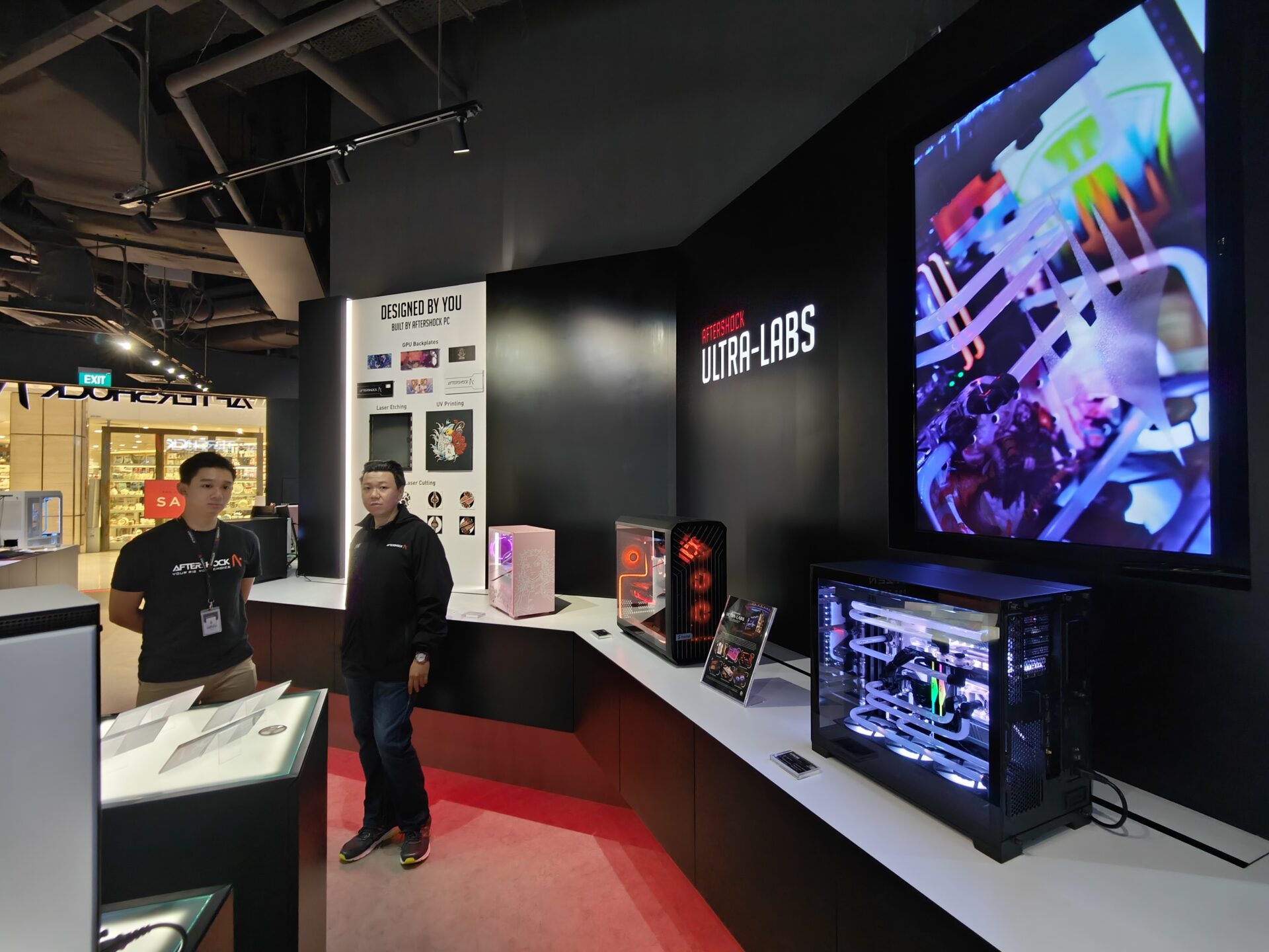 Aftershock opens flagship store at Suntec City, showcasing custom gaming PCs