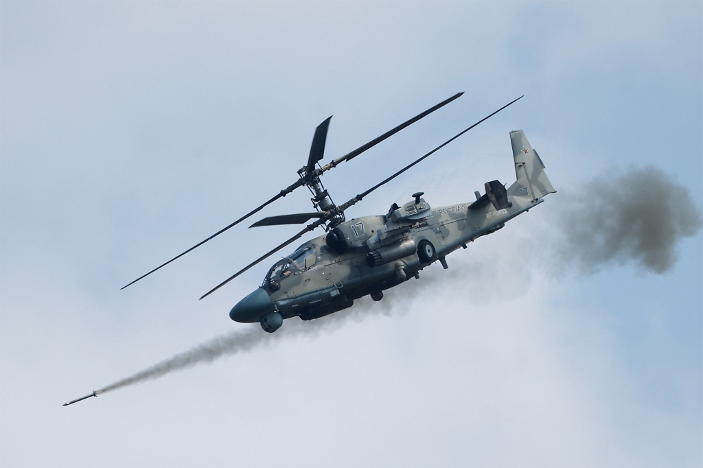 Ukraine claims shootdown of two Russian helicopters in three minutes