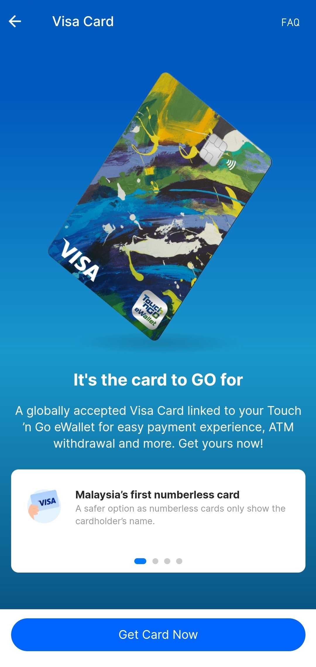 TNG eWallet也可以刷卡！大马首张「只有名字，没有卡号」Visa Card💳即将开放申请！