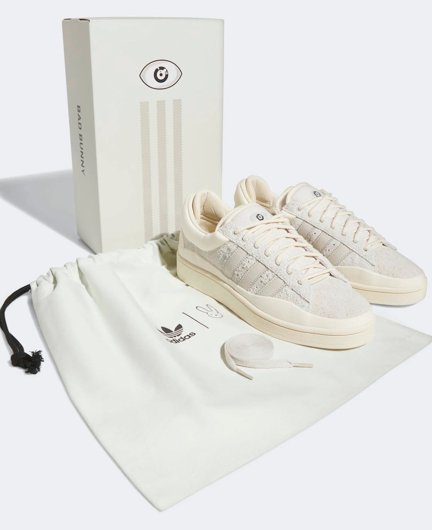 Detailed Look at the Bad Bunny x Adidas Campus Collab