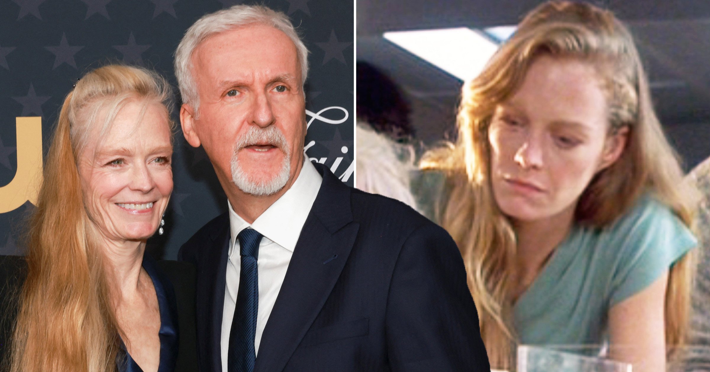 James Cameron joined by his wife Suzy Amis at Critics’ Choice Awards and did you know she starred in Titanic?
