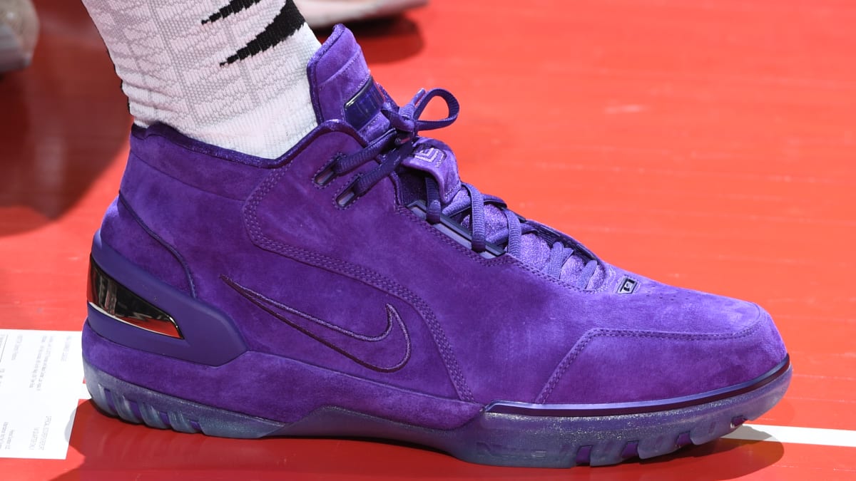 LeBron James' 'Purple Suede' Nike Air Zoom Generation PE Is Reportedly Releasing