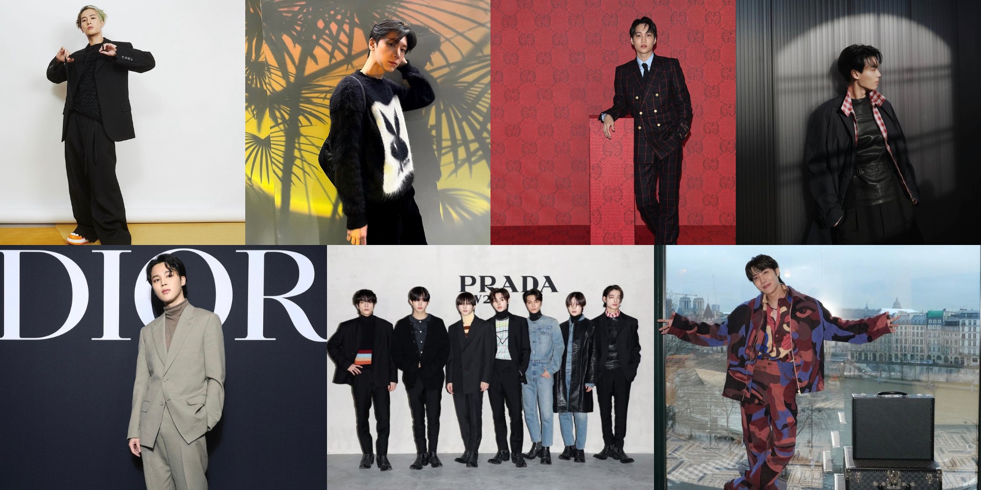 Asian popstars take over Milan and Paris Fashion Week – BTS' j-hope and Jimin, Snow Man's Raul, ENHYPEN, Jackson Wang, WayV's Ten, EXO's Kai, Win Metawin, and more