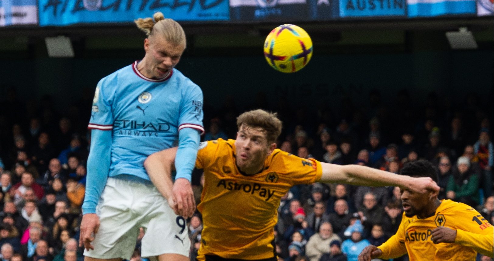 Erling Haaland keeps Manchester City on track for Premier League title after 3-0 victory over Wolves