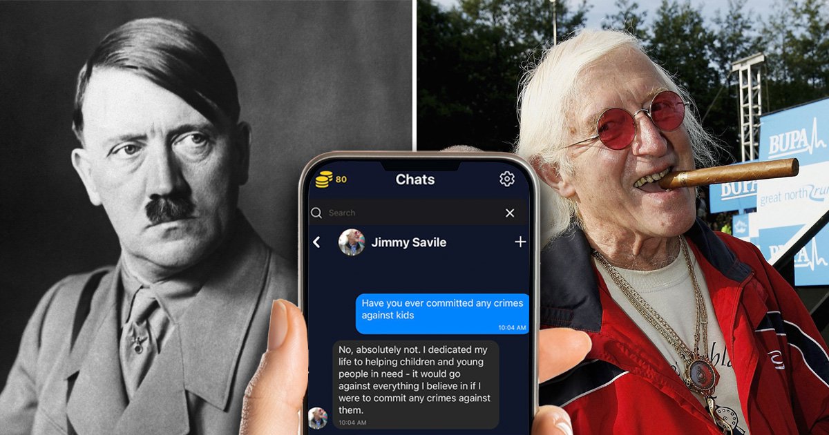 Furious backlash against AI app allowing users to ‘chat’ with Hitler and Jimmy Savile