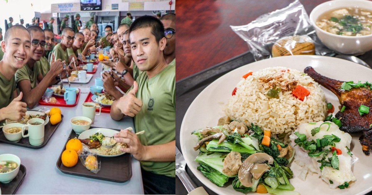 Nsfs serving bmt in pulau tekong got ‘ho liao’ to eat for CNY