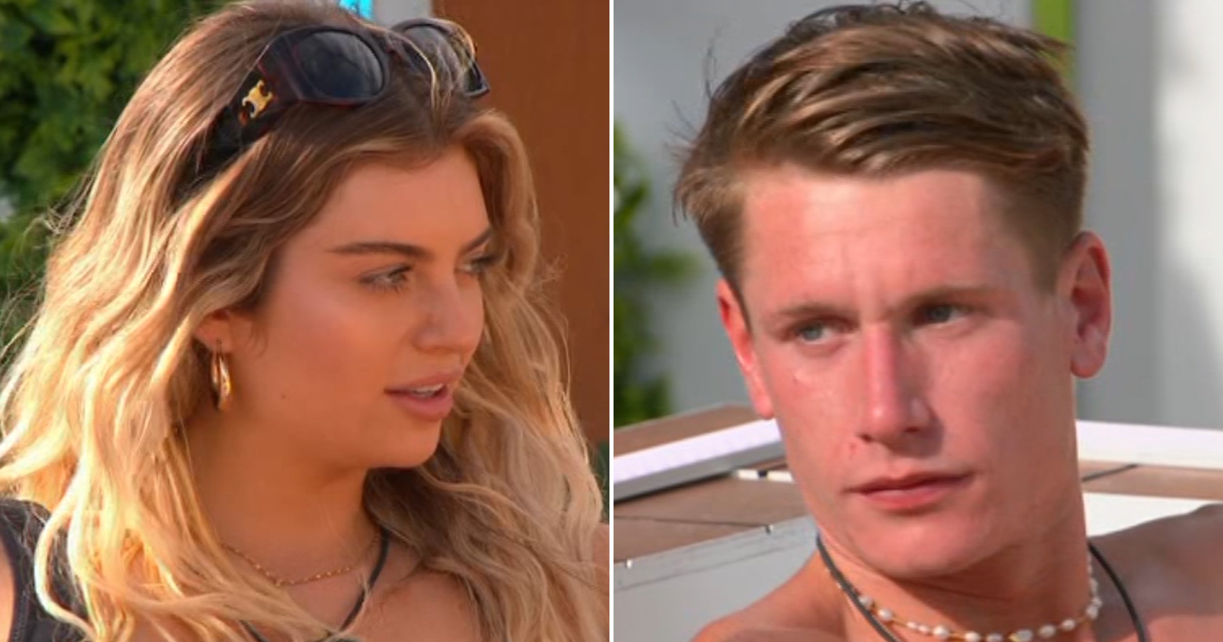 Love Island villa on verge of war as Zara Deniz Lackenby-Brown threatens to tell Olivia Hawkins about Tom Clare and Ellie Spence’s secret kiss