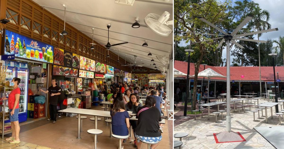 Newton Food Centre reopens after renovation as crowds return on 1st day to 'cooler' venue