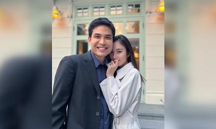 Thai transgender actress Poyd Treechada is engaged to wealthy businessman