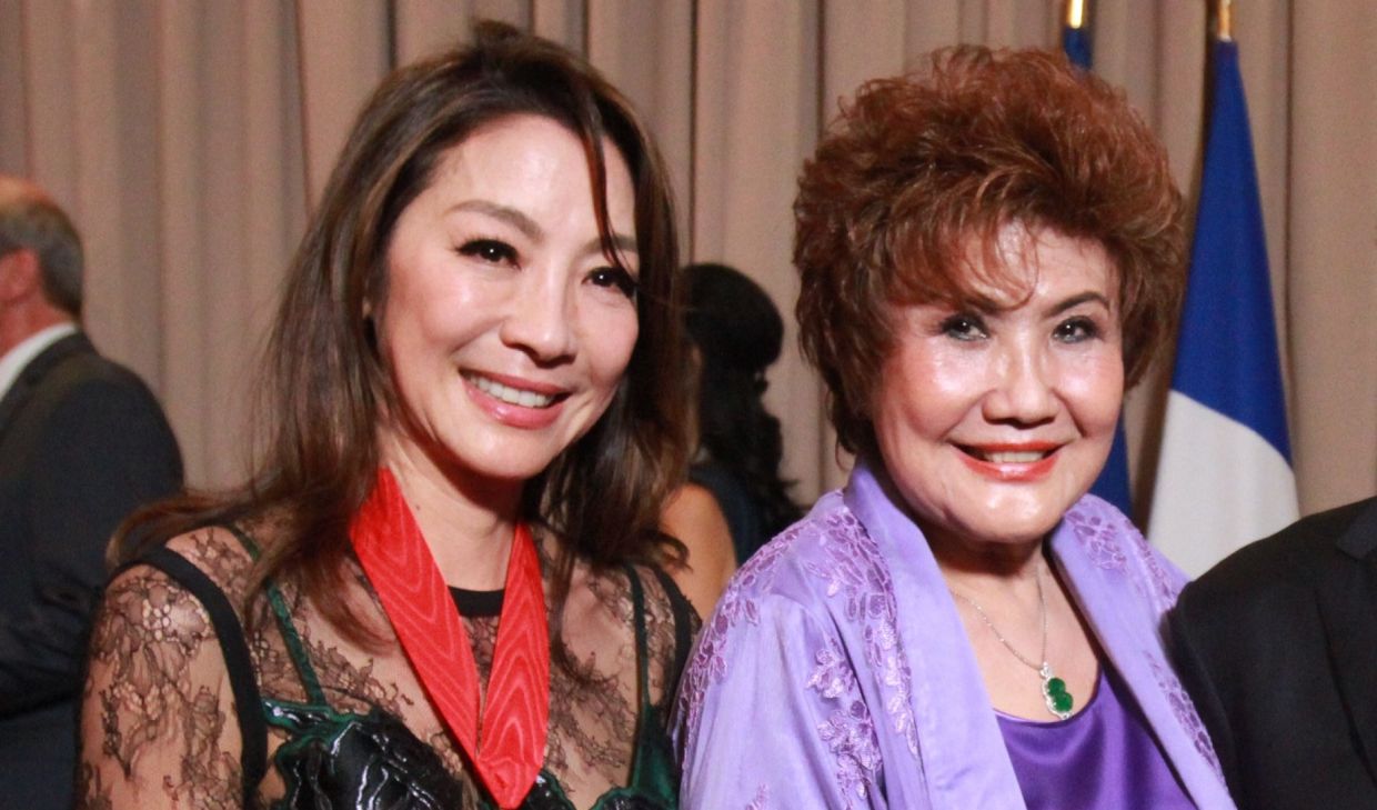 Michelle Yeoh says her mother used to accompany her on dates