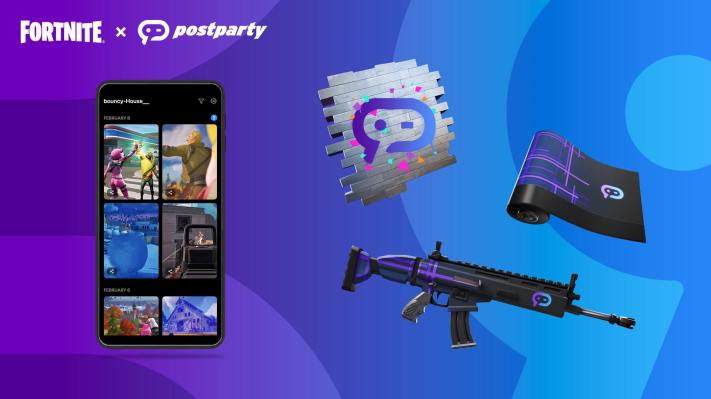 Epic Games launches Postparty, an app for sharing Fortnite clips