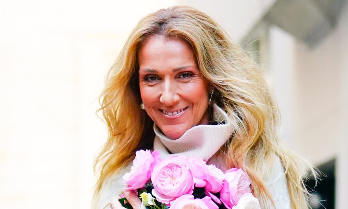 Celine Dion looks so different in rare family photo with father